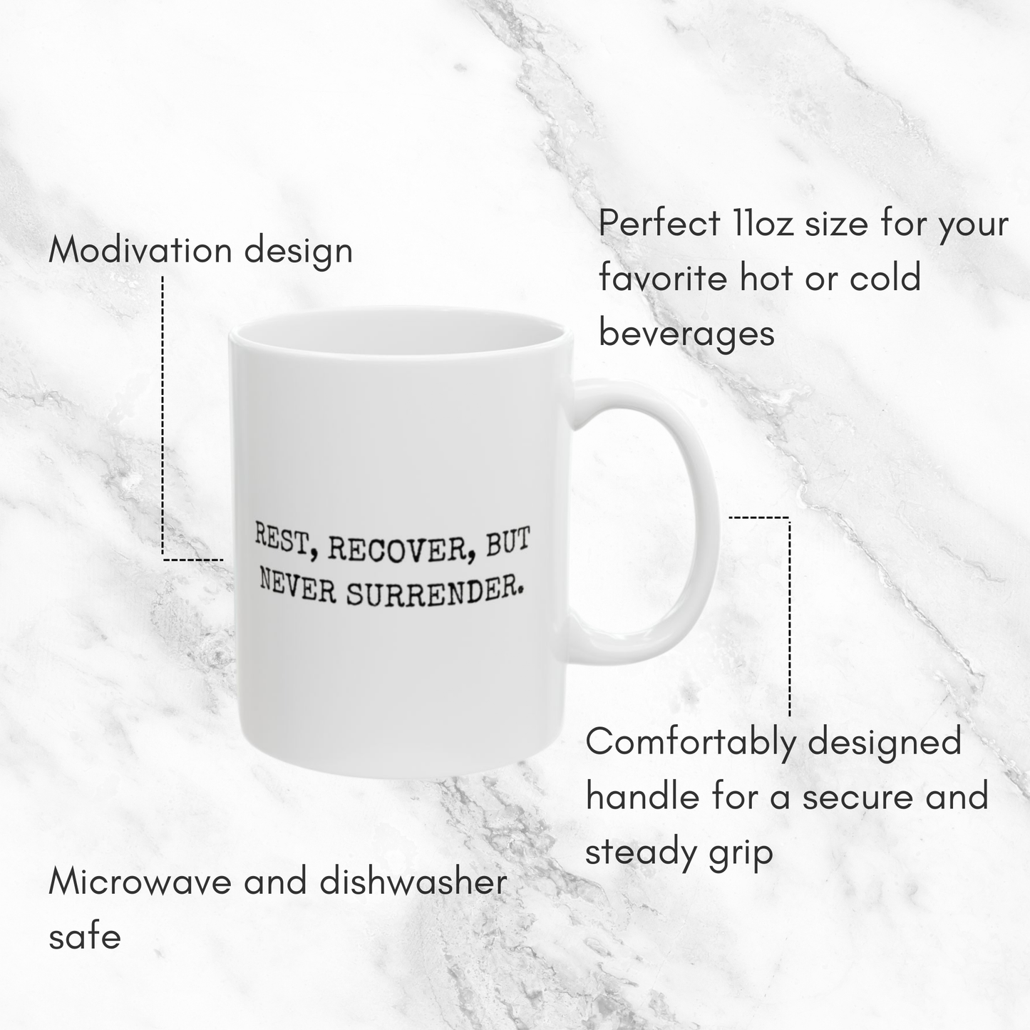 Rest and Recover - 11oz Mug