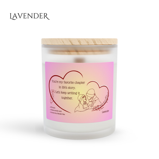 11oz Lavender Candle – Favorite Chapter