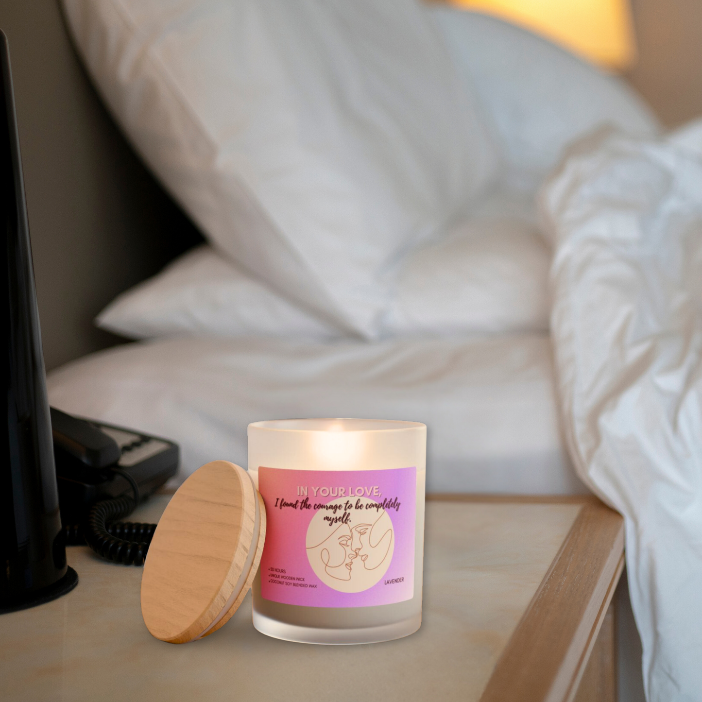 11oz Lavender Candle – In Your Love