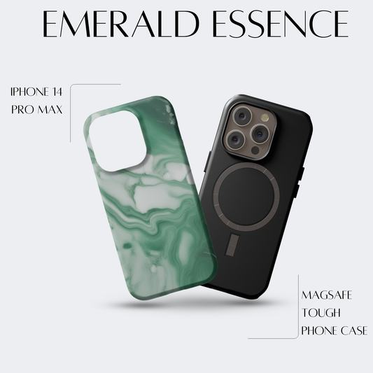 Emerald Essence - iPh 14 Pro Max MagSafe Tough Matte Finish