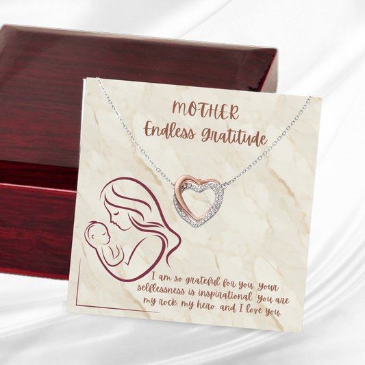 Endless Gratitude - Twin Hearts Necklace