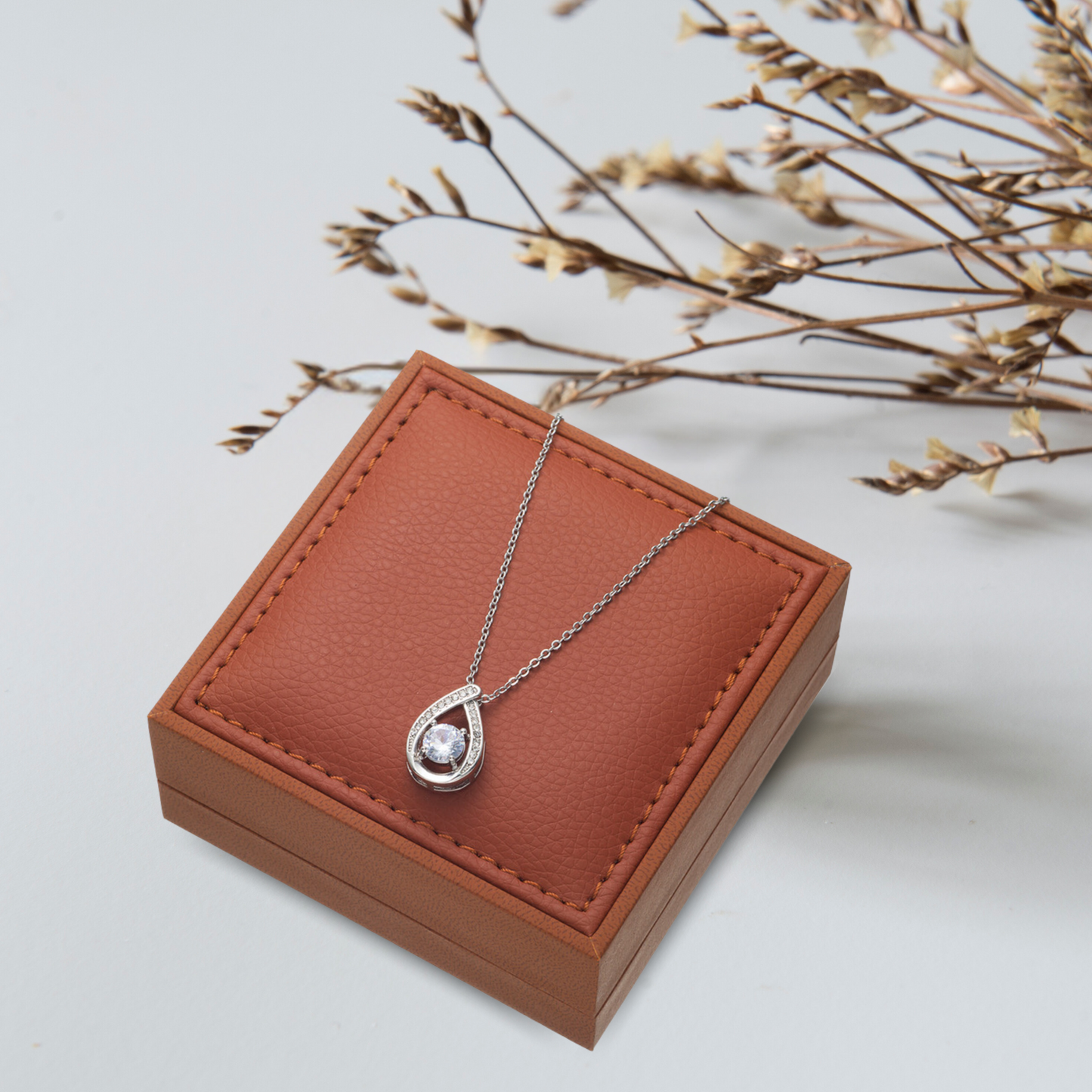 Inspiration Eternal - Floating Stone Necklace