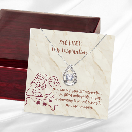 Inspiration Eternal - Floating Stone Necklace