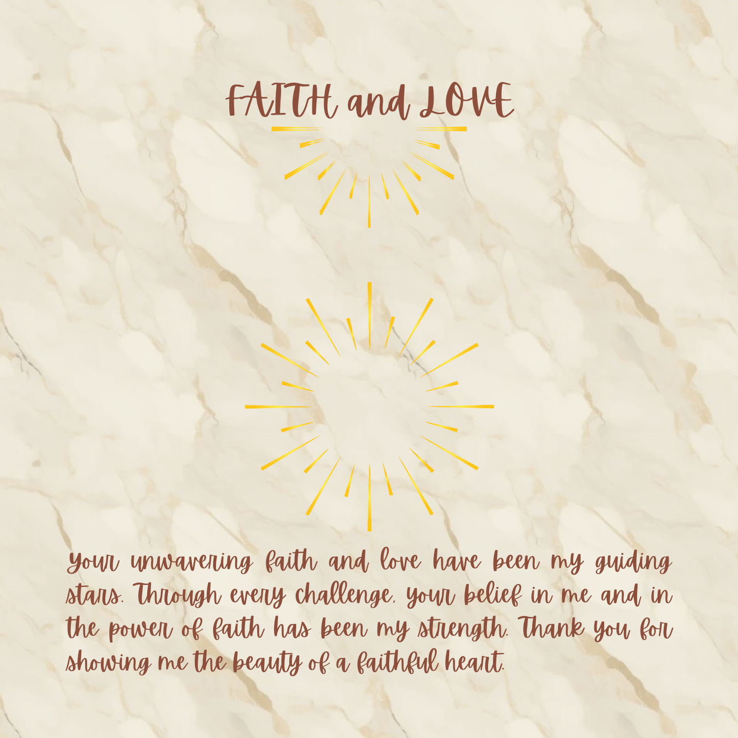 Faithful Love - Cross Necklace