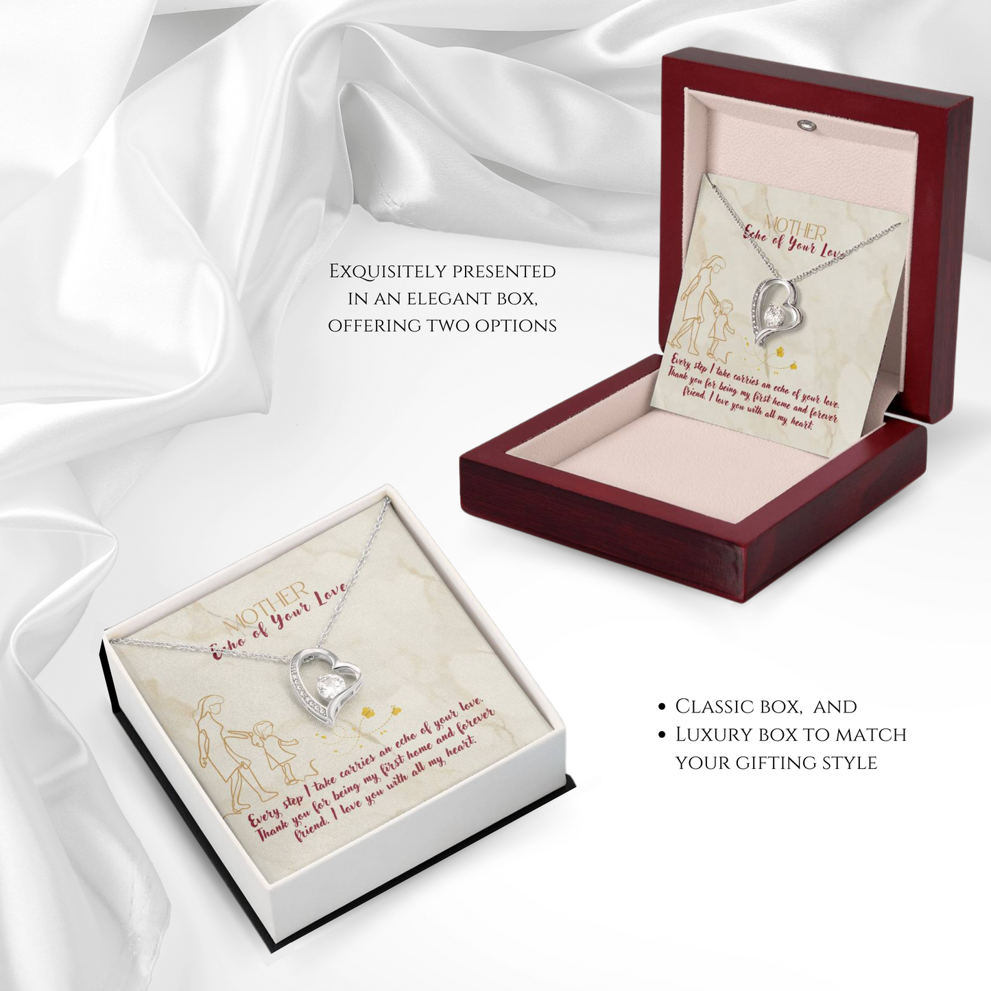 Heartfelt Echo - Love Necklace