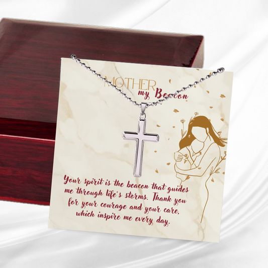 Beacon of Love - Stainless Cross Necklace