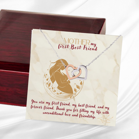 Endless Friendship - Locked Hearts Necklace