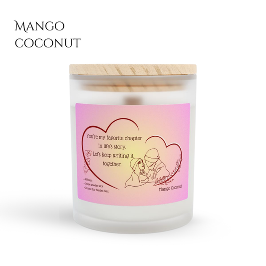 11oz Mango Coconut Candle – Favorite Chapter