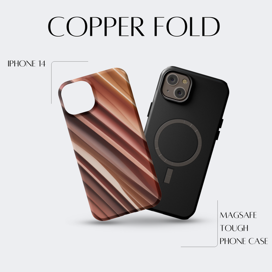 Copper Fold - iPh 14 MagSafe Tough Matte Finish