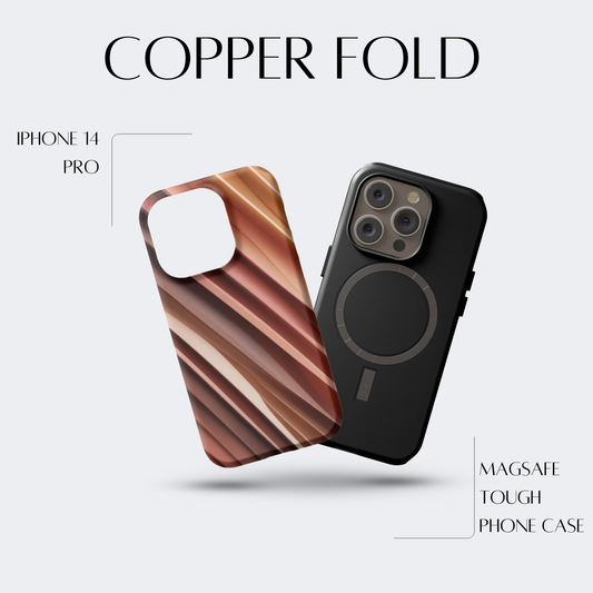 Copper Fold - iPh 14 Pro MagSafe Tough Matte Finish
