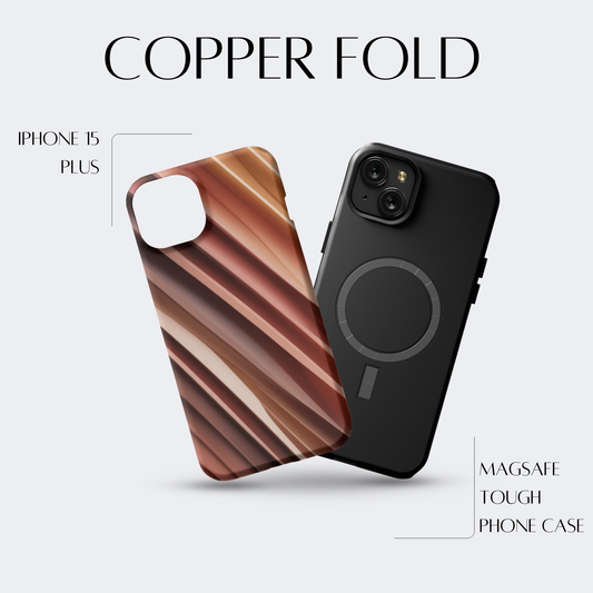 Copper Fold - iPh 15 Plus MagSafe Tough Matte Finish