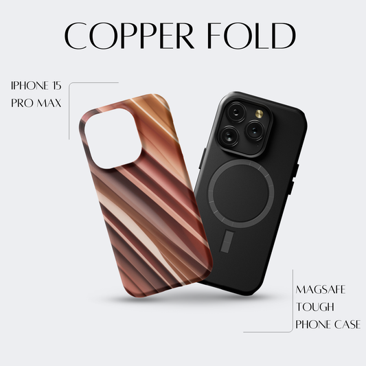 Copper Fold - iPh 15 Pro Max MagSafe Tough Matte Finish