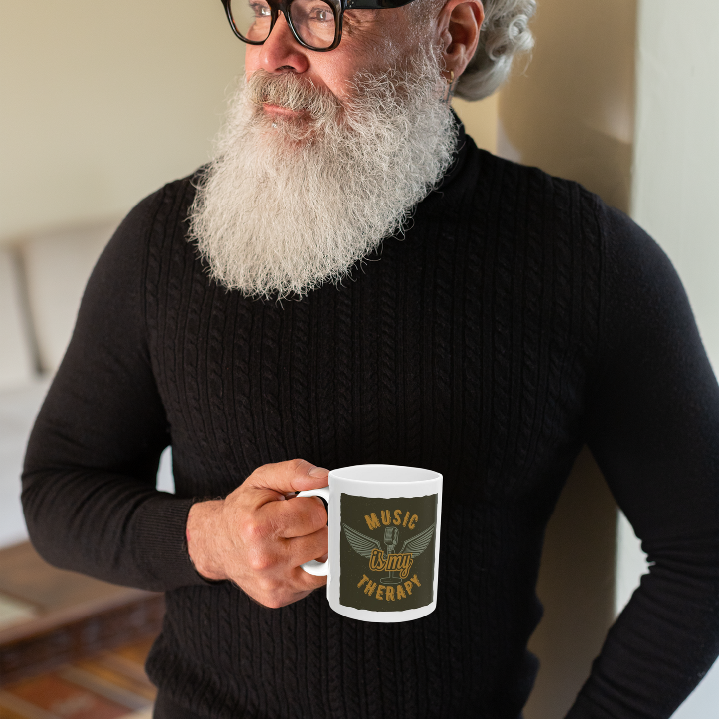 Music is My Therapy #3 - 11oz Mug