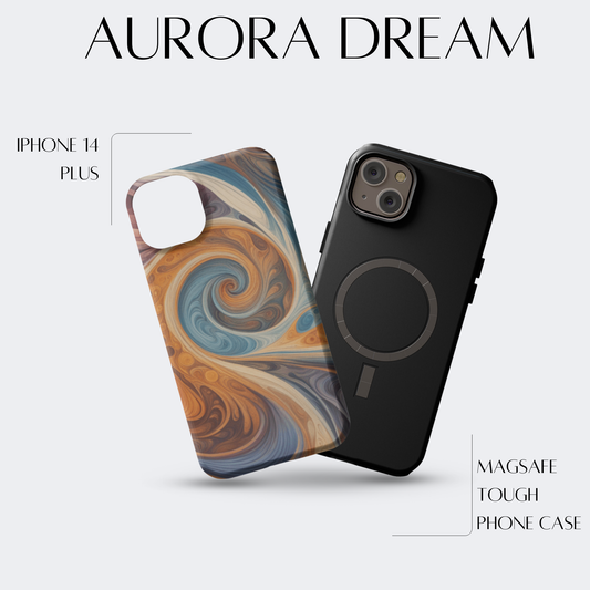 Aurora Dream - iPh 14 Plus MagSafe Tough Matte Finish