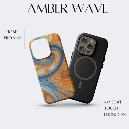 Amber Wave - iPh 14 Pro Max MagSafe Tough Matte Finish