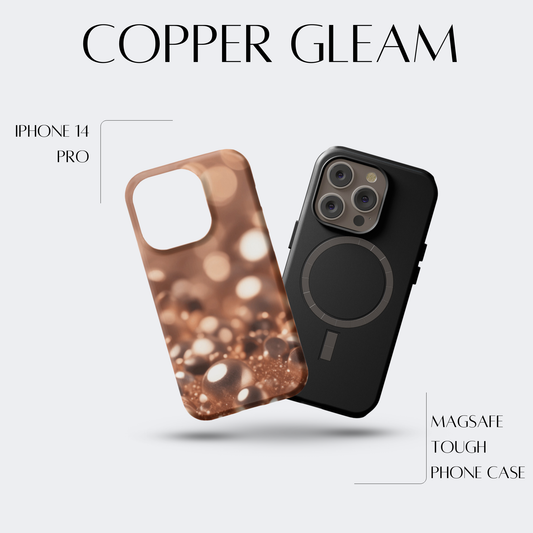 Copper Gleam - iPh 14 Pro MagSafe Tough Matte Finish