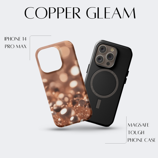 Copper Gleam - iPh 14 Pro Max MagSafe Tough Matte Finish