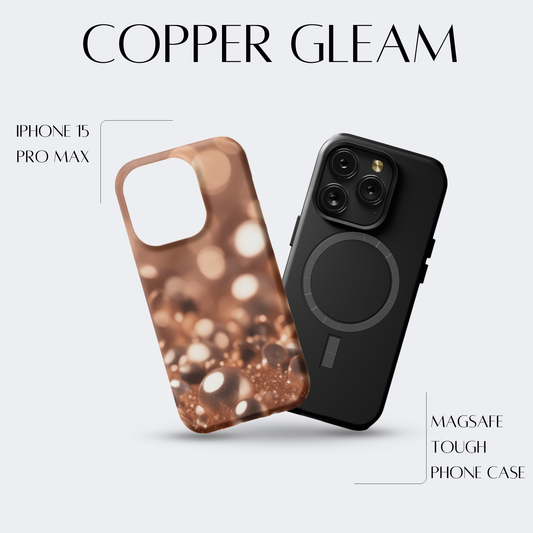 Copper Gleam - iPh 15 Pro Max MagSafe Tough Matte Finish