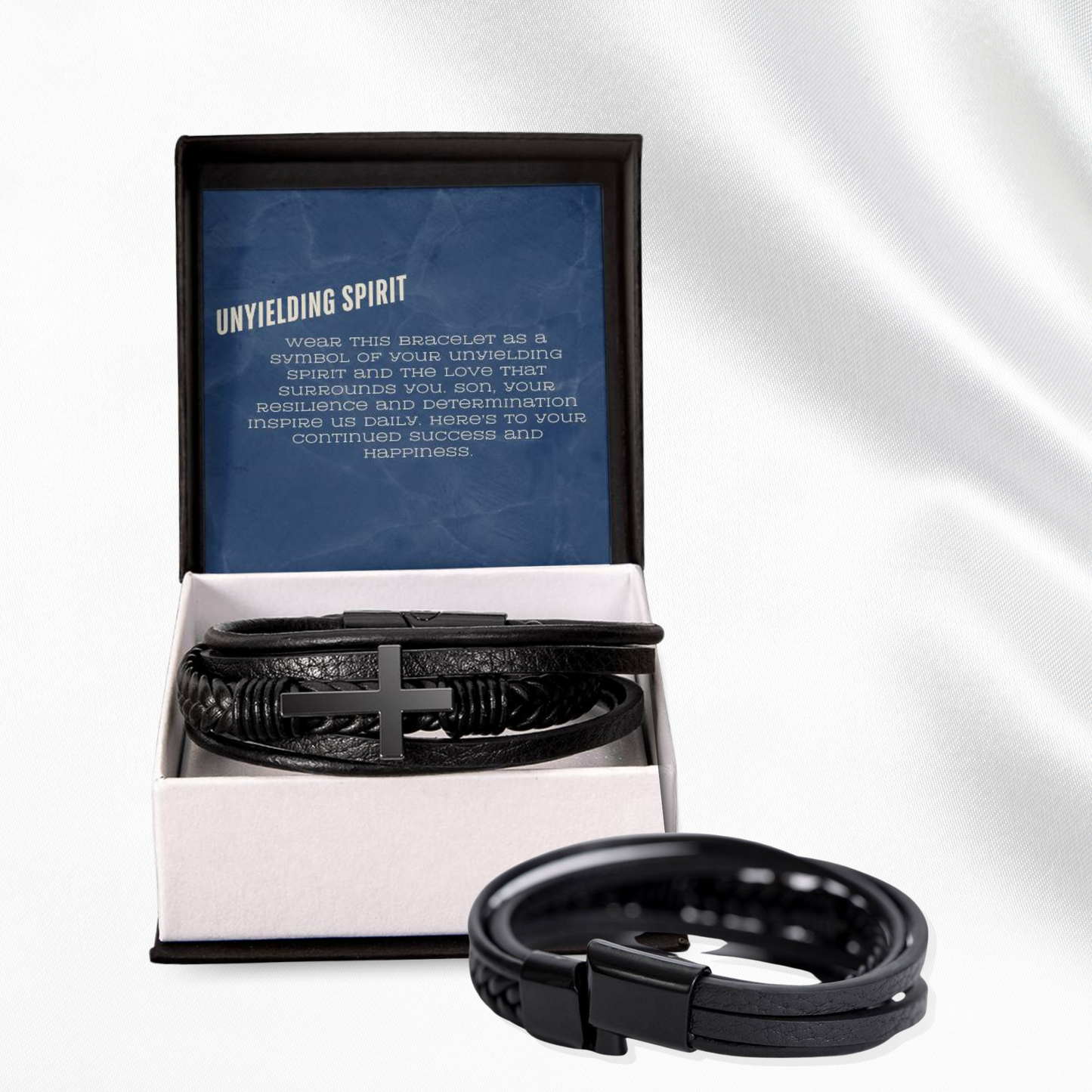 Resilient Heart - Cross Bracelet