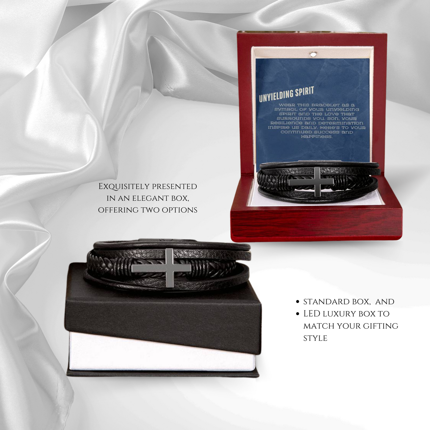 Resilient Heart - Cross Bracelet
