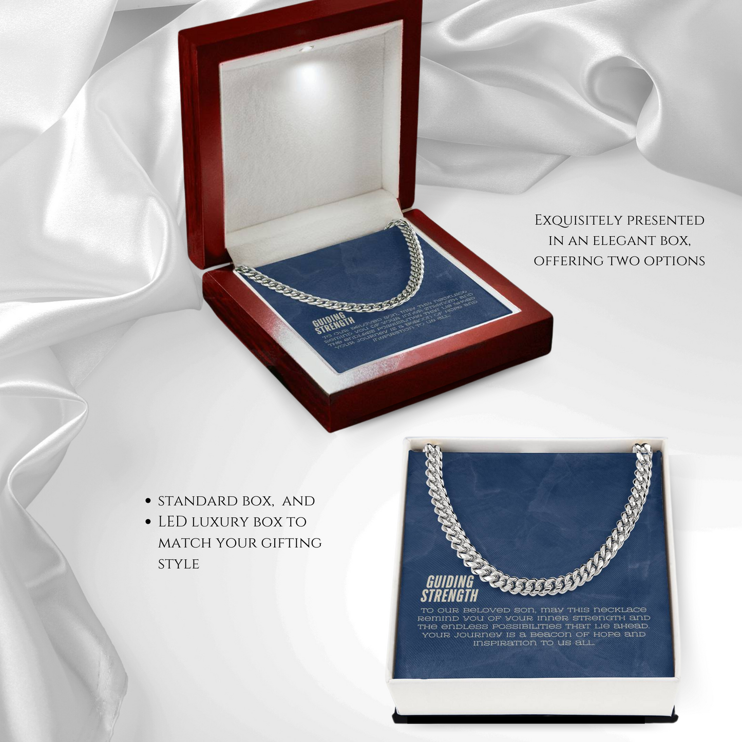 Endless Possibilities - Cubin Chain Necklace