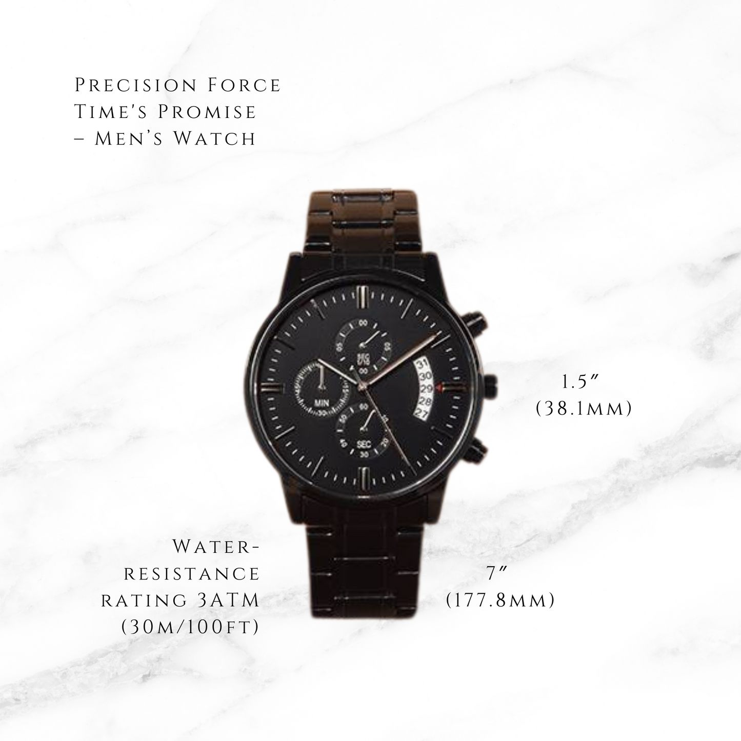 Precision Force - Time's Promise Men's Watch