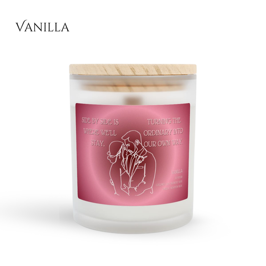 11oz Vanilla Candle – Side By Side