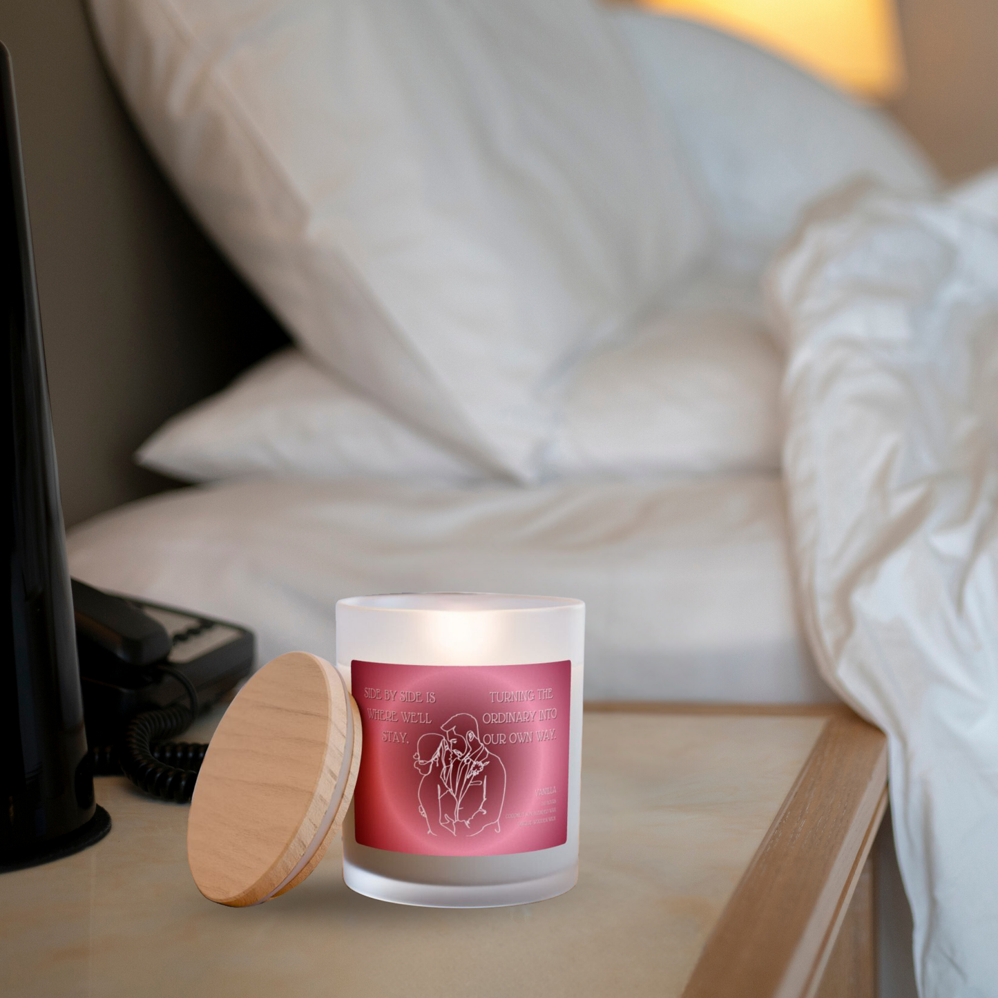 11oz Vanilla Candle – Side By Side