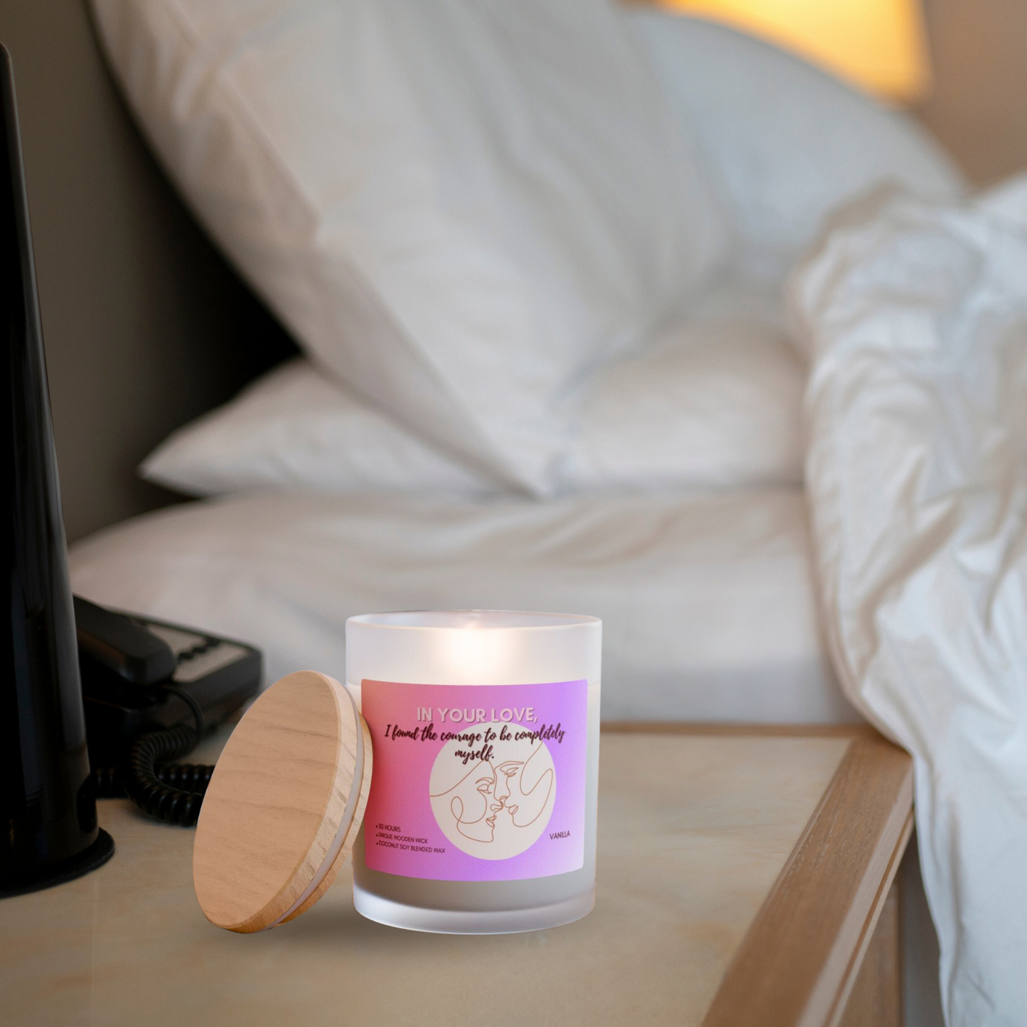 11oz Vanilla Candle – In Your Love