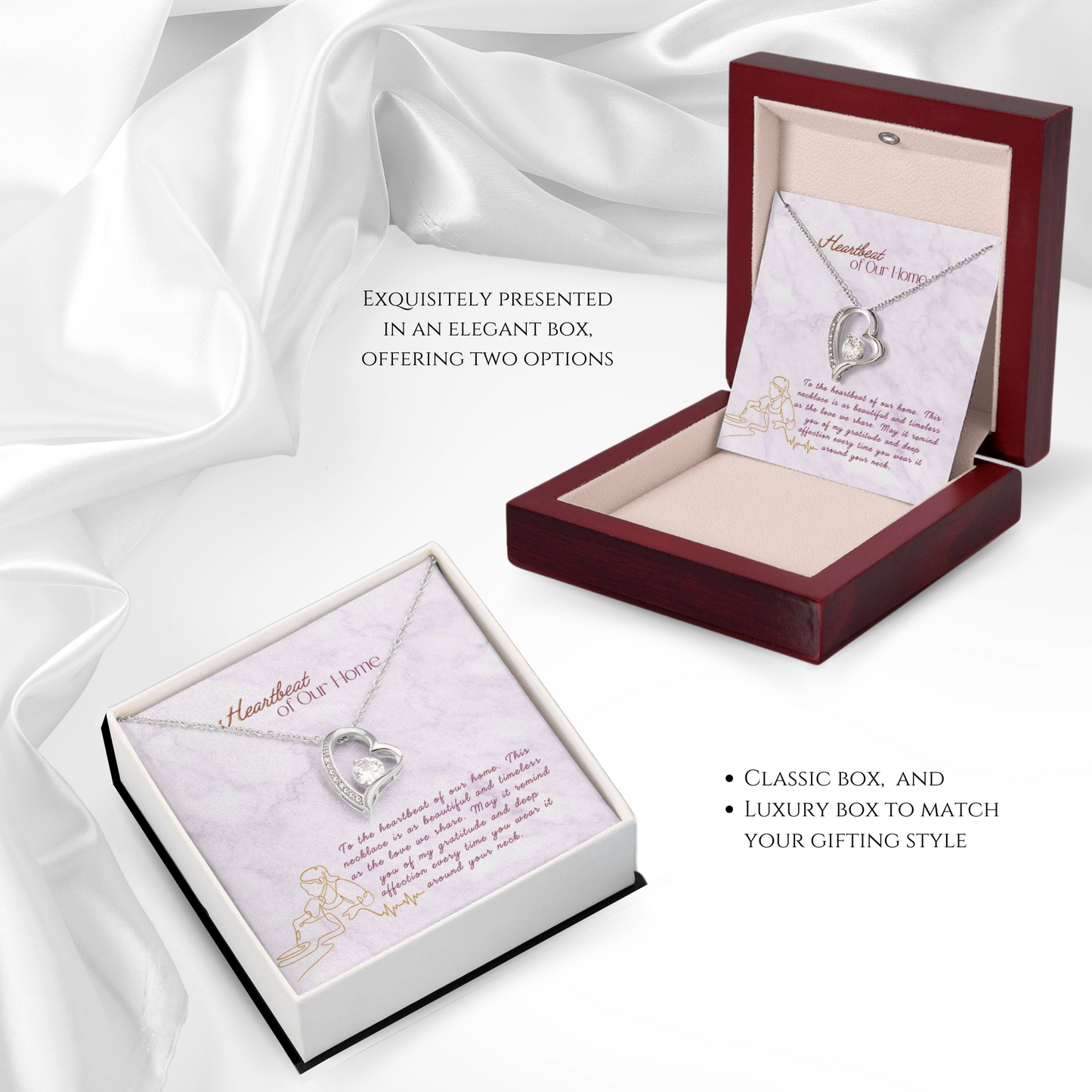 Heart of Our Home - Love Necklace