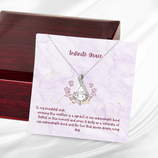 Elegant Affection - Ribbon Necklace