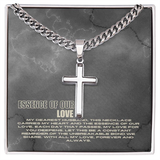 Deepening Love - Cubin Cross Necklace